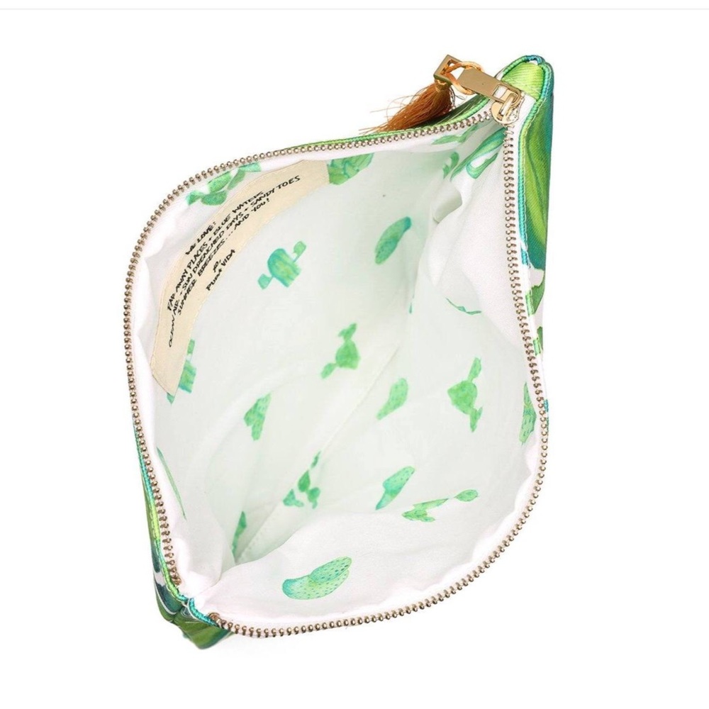 🌺NWT Pura Vida Large Palm Clutch🌺 - Picture 5 of 11